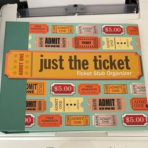 Ticket  Stub Organizer - New!